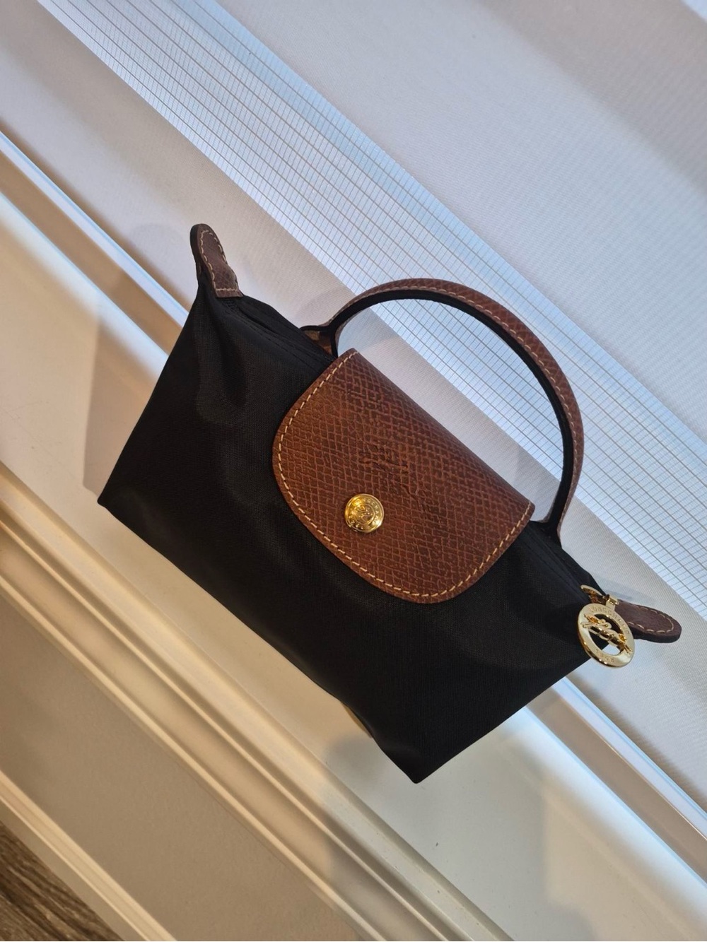 LONGCHAMP LE PLIAGE ORIGINAL POUCH WITH HANDLE / mini bag